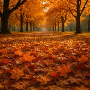 Autumn Leaves in the Park
