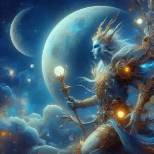 Celestial Guardian of the Moonlit Realm