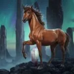 Centaur Guarding Aurora Star Monoliths