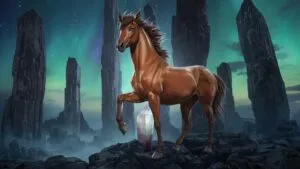 Centaur Guarding Aurora Star Monoliths