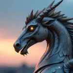 Clockwork Pegasus in Twilight Skies