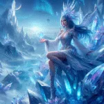Crystal Sorceress on Icy Peak