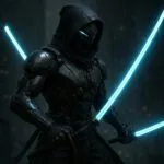 Cyber Ninja with Plasma Blades
