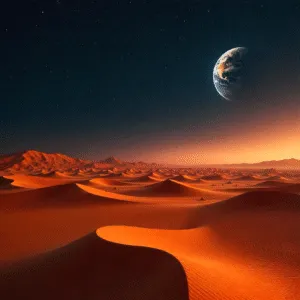 Earth from Afar: Cosmic View