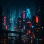 Futuristic Cyberpunk City