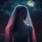 Ghost Bride in the Forest