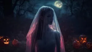 Ghost Bride in the Forest