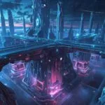 Glittering Bridges of the Crystal Metropolis