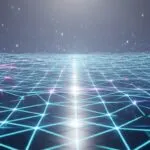 Glowing Polygon Grid