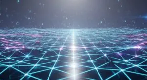 Glowing Polygon Grid