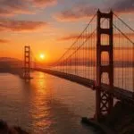 Golden Gate Bridge at Sunrise