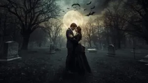 Gothic Love in the Graveyard