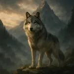 Guardian Wolf of the Spirit Mountain