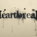 Ink Spilled Across Old Letters