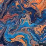 Iridescent Liquid Swirls