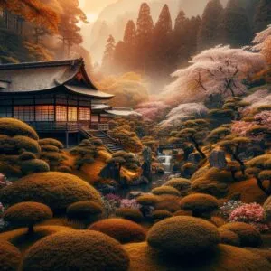 Japanese Garden in Spring