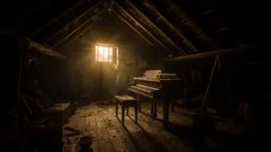 Lonely Piano in the Attic