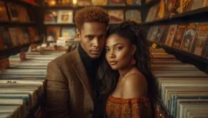 Love in the Vinyl Record Store