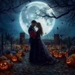 Lovers Under the Pumpkin Moon