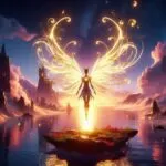 Lumina Sprite Among the Twilight Blossoms