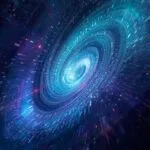 Luminous Shards Spinning in the Abyss