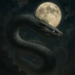 Lunar Serpent of the Forgotten Skies