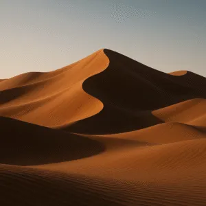 Minimal Desert Dunes