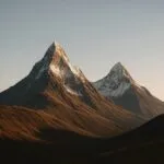 Minimal Mountain Peaks