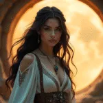 Mystic Elf Queen in Star Garden