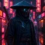 Neon Ronin of the Cyber Streets