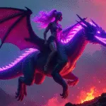 Neon Valkyrie on Cyber Dragon