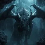 Obsidian Dragon of the Deep Caves