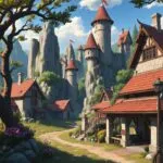 Peaceful Fantasy Village