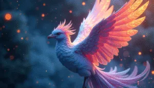 Phoenix Queen of Cosmic Flames