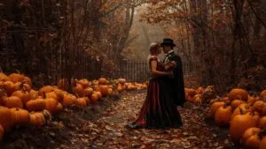 Pumpkin Lovers on Halloween Night