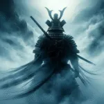 Samurai Spirit Rising From Mist