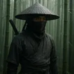 Silent Shinobi of the Bamboo Rain