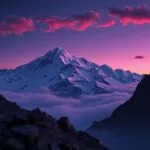 Synthwave Mountains