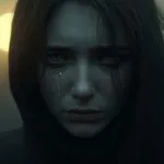 Tears Falling Over a Silent Moon