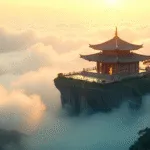 Temple Above the Clouds