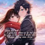 Warm Hug in the Winter Snow