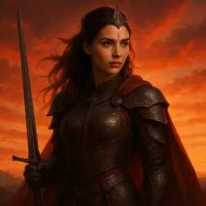 Warrior Princess of the Crimson Dawn