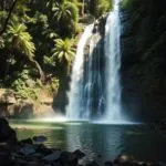 Waterfall in Jungle