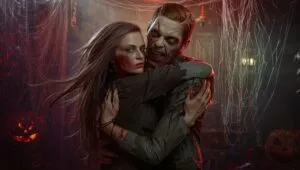 Zombie Couple Selfie