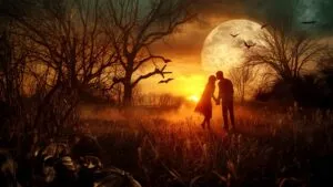 Zombie Lovers at Sunset