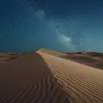 Desert Dunes Under the Stars