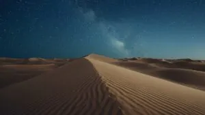 Desert Dunes Under the Stars