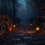 Pumpkin Lantern Path