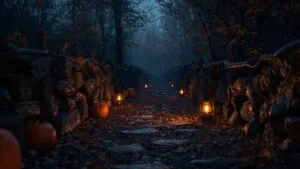 Pumpkin Lantern Path