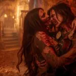 Zombie Couple with Balloons